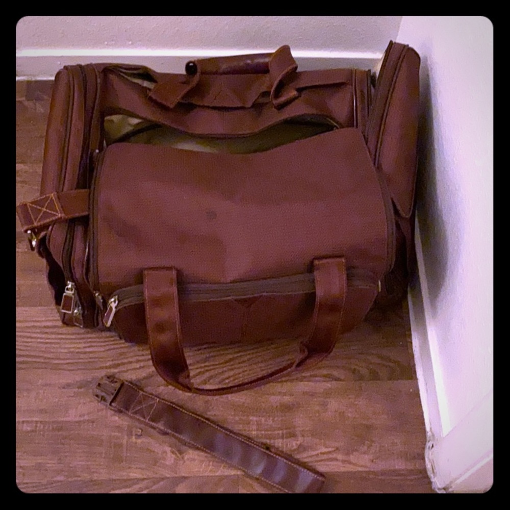 Johnston and Murphy Brown Duffel bag